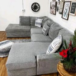 Light Grey Sectional 