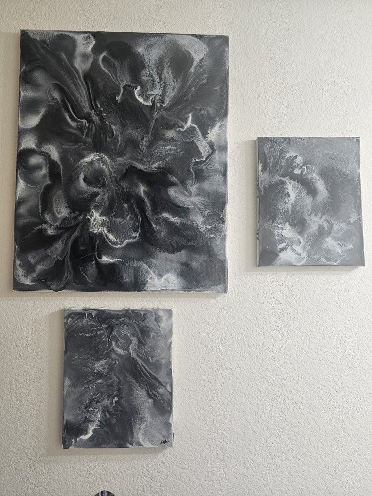 Set Of 3 Paintings