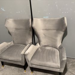 Wing back chairs