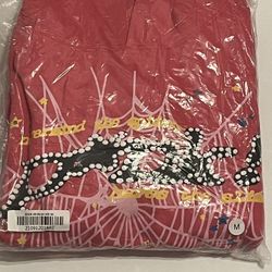 pink spider hoodie