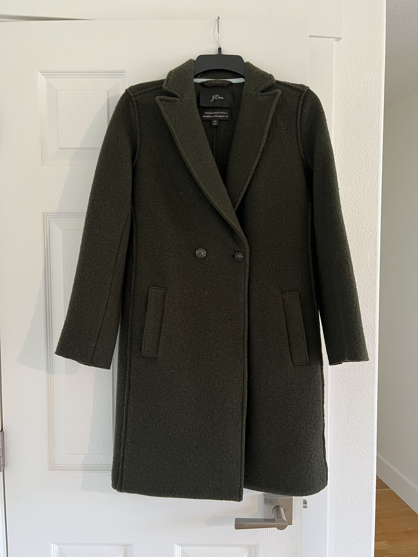 Green Pea Coat