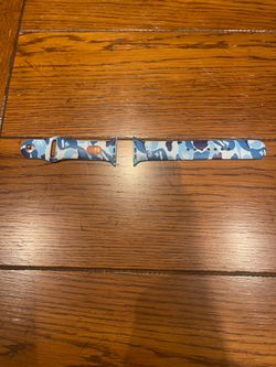 Authentic BAPE CAMO Apple watch Band 41MM . Purchased in London . Hardly worn. Like new