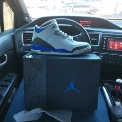 Jordan 3 Racer Blue Size 12