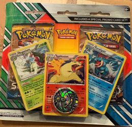 Pokemon TCG - 2-Pack Blister (Typhlosion, Feraligatr, & Meganium) - Sun And Moon