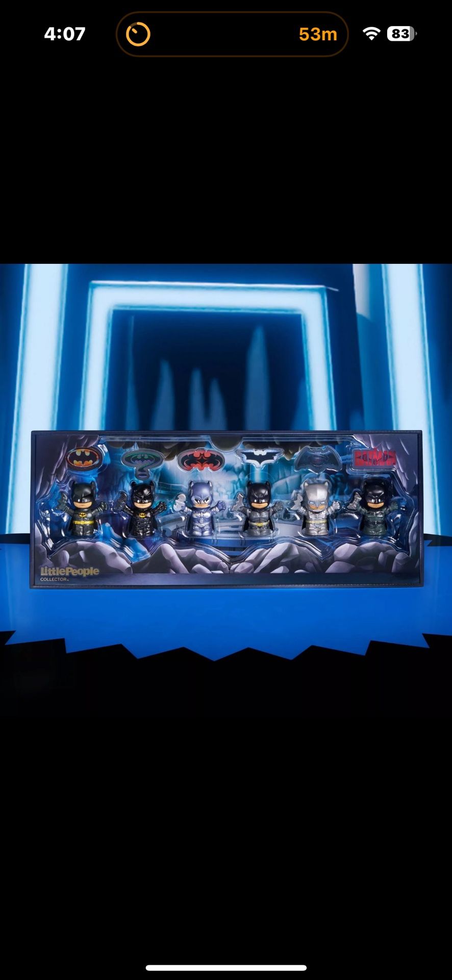 SDCC 2024 Little People Batman 85th Anniversary: I Am Batman Comic Con Exclusive , 85th Anniversary Edition , San Diego Comic Con Dc Comics