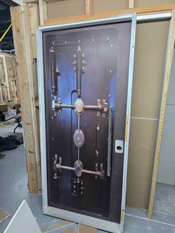 Bank Vault Graphic steel Door 36x80