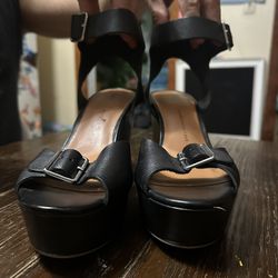 Platform wedge sandals