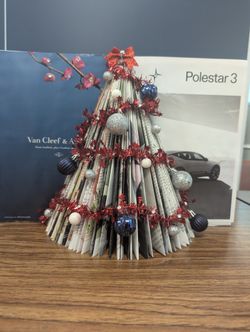 Back Drop Christmas Tree
