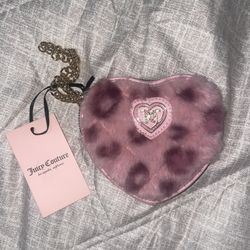 Juicy Couture Pink Leopard Wristlet