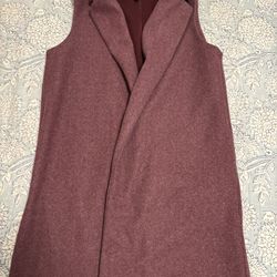 Burgundy Vest