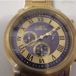 Invicta Specialty Series Tritnite Model 15217 Gold Men's Watch