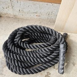 Black Rope 2" Wide 28.7 Long Measure
