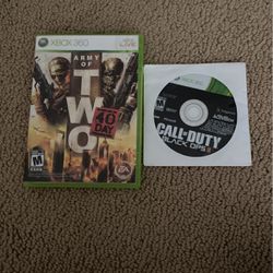 Black Ops 2 And Army Of 2 Game Bundle