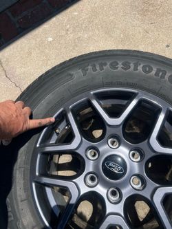 17” rims and tire for ford F150
