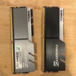 TridentZ G.Skill RGB DDR4-3200 8GBx2 ram