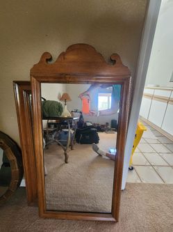 antique looking mirror