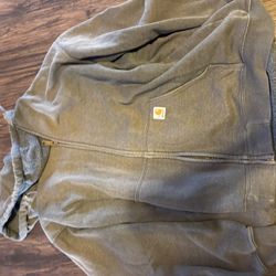 CARHARTT JACKET AND T SHIRT 