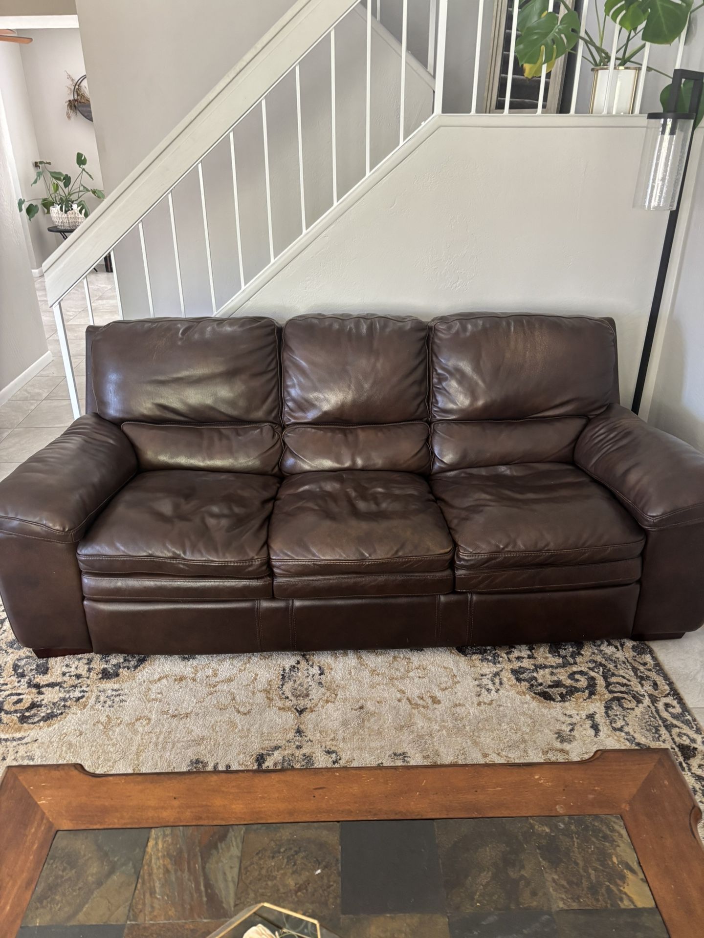 Leather Couch