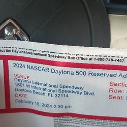Pair Daytona 500 Tickets