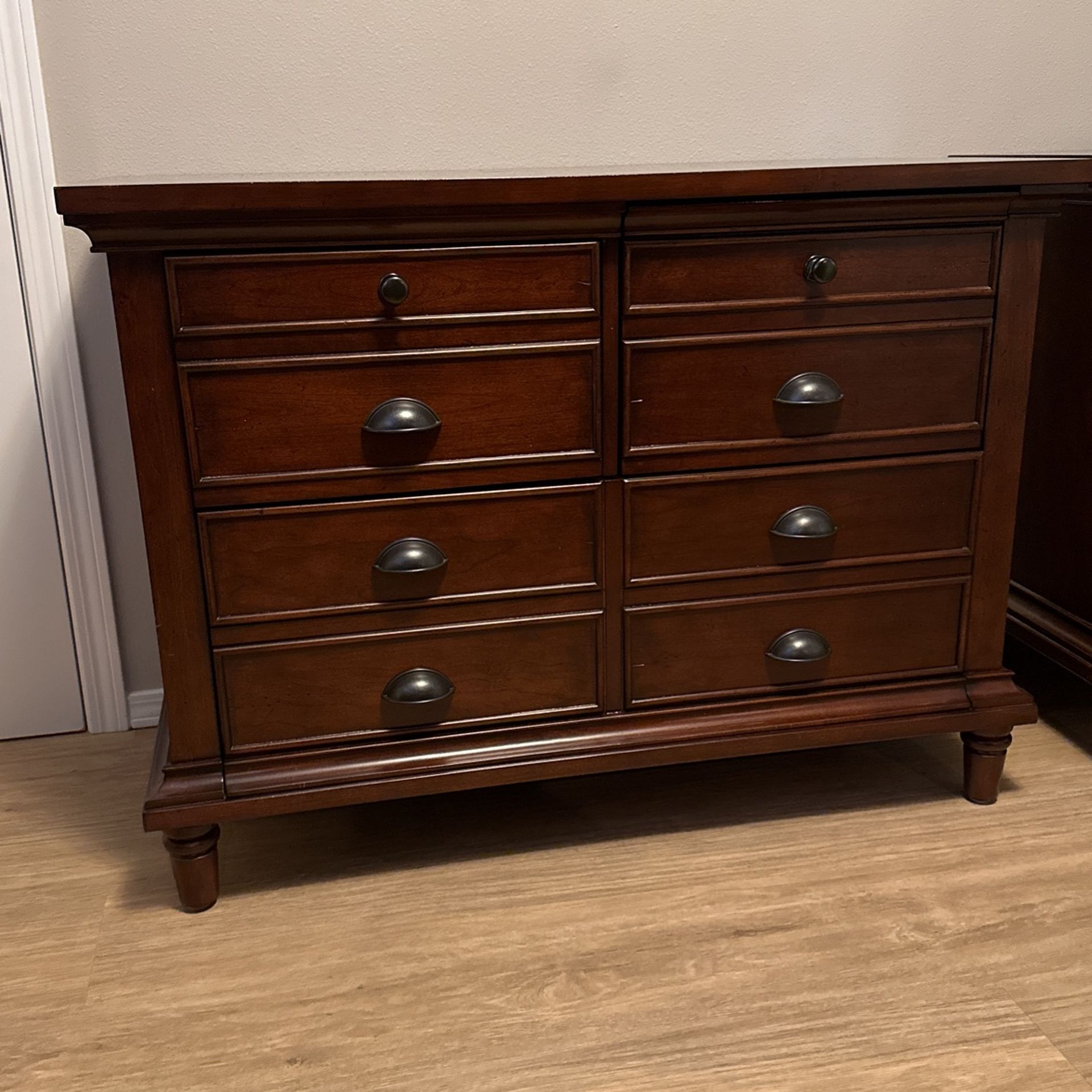 Solid Wood File Cabinet 