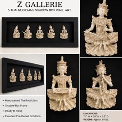 Gallerie by Michael Young – Oversized Hand-Carved Sculptural Shadow Box Wall Art