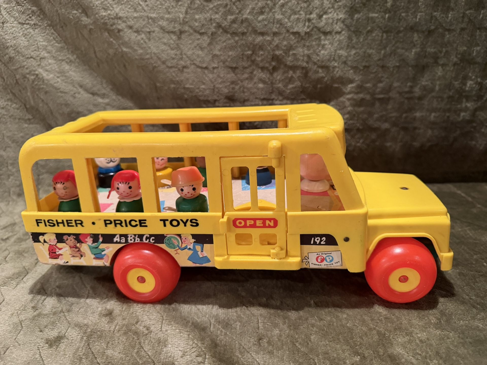 Vintage Fisher Price School Bus
