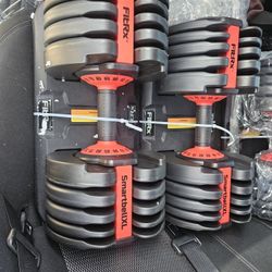 Pair Of Adjustable Dumbbells 90lbs Each 