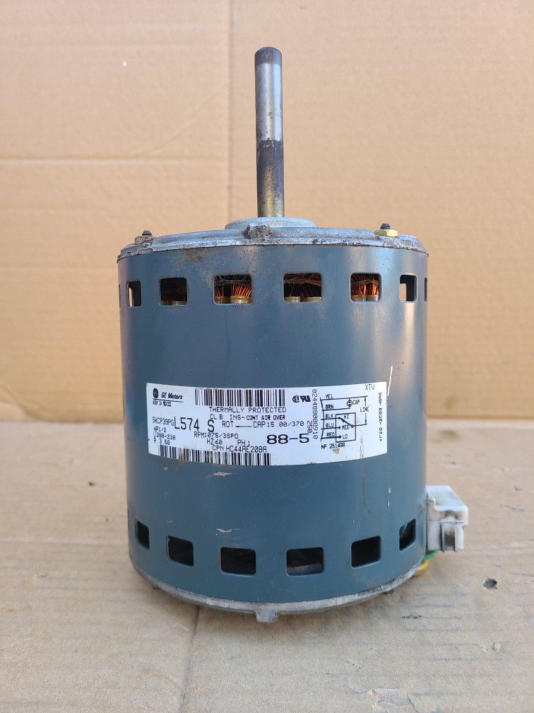 1 HP 208-230V 1075RPM AC UNIT BLOWER MOTOR.I HAVE ANY SIZE ON CAPACITORS CONDENSER AND BLOWER MOTORS