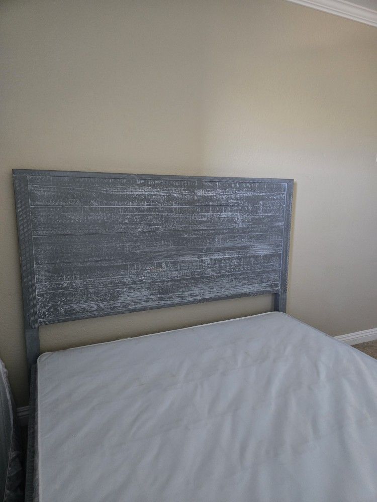 Grey Bed Frame 