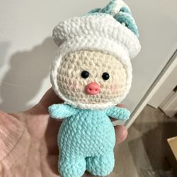 Handmade with love: Cute Crochet Piggy 🧶 
