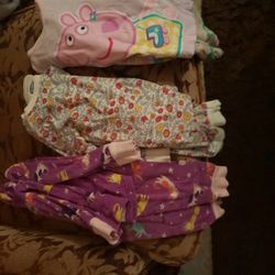Toddler Pjs 6 Pairs S 2/3 2 Piece And 3 One Piece 10 All Firm