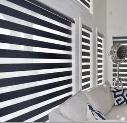 Blackout Shades Window Blinds Zebra Shades