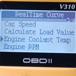 V310 -OBD I I / EOBD SCANNER