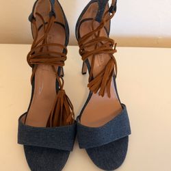 BCBG - Denim Blue Ardenza Heels US 11