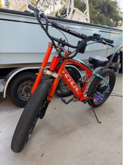 Soul Cuda SS 52V Full Suspension E-Bike - Fresh Rebuilt Battery & Incycle Tune-Up!