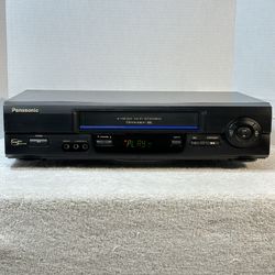 Panasonic Hi-Fi Stereo VCR-TESTED and Cleaned-Plays Well-Demonstration Available 