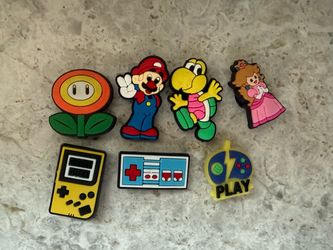Nintendo Crocs Charms