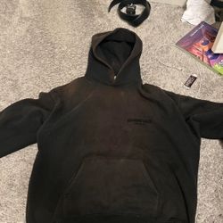 Stretch Limo Black Essentials Hoodie 