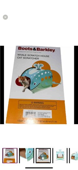 Whale Cat Scratcher By Boots & Barkley 18"x 15" x 28" | New In Box