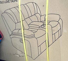 All In One Sofa With Two Recliners