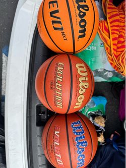 Wilson basketballs size 6