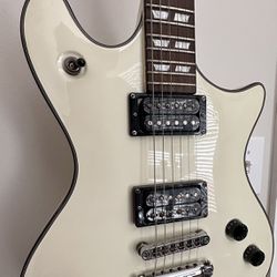 Schecter Custom Tempest Electric Guitar, Diamond Series White w/ case
