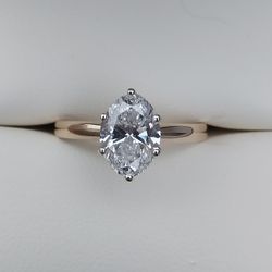 Diamond Solitaire Engagement Ring 💍💎 