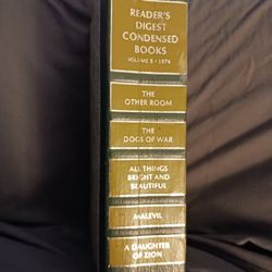 Readers Digest Condensed Books - Volume 5 - 1974