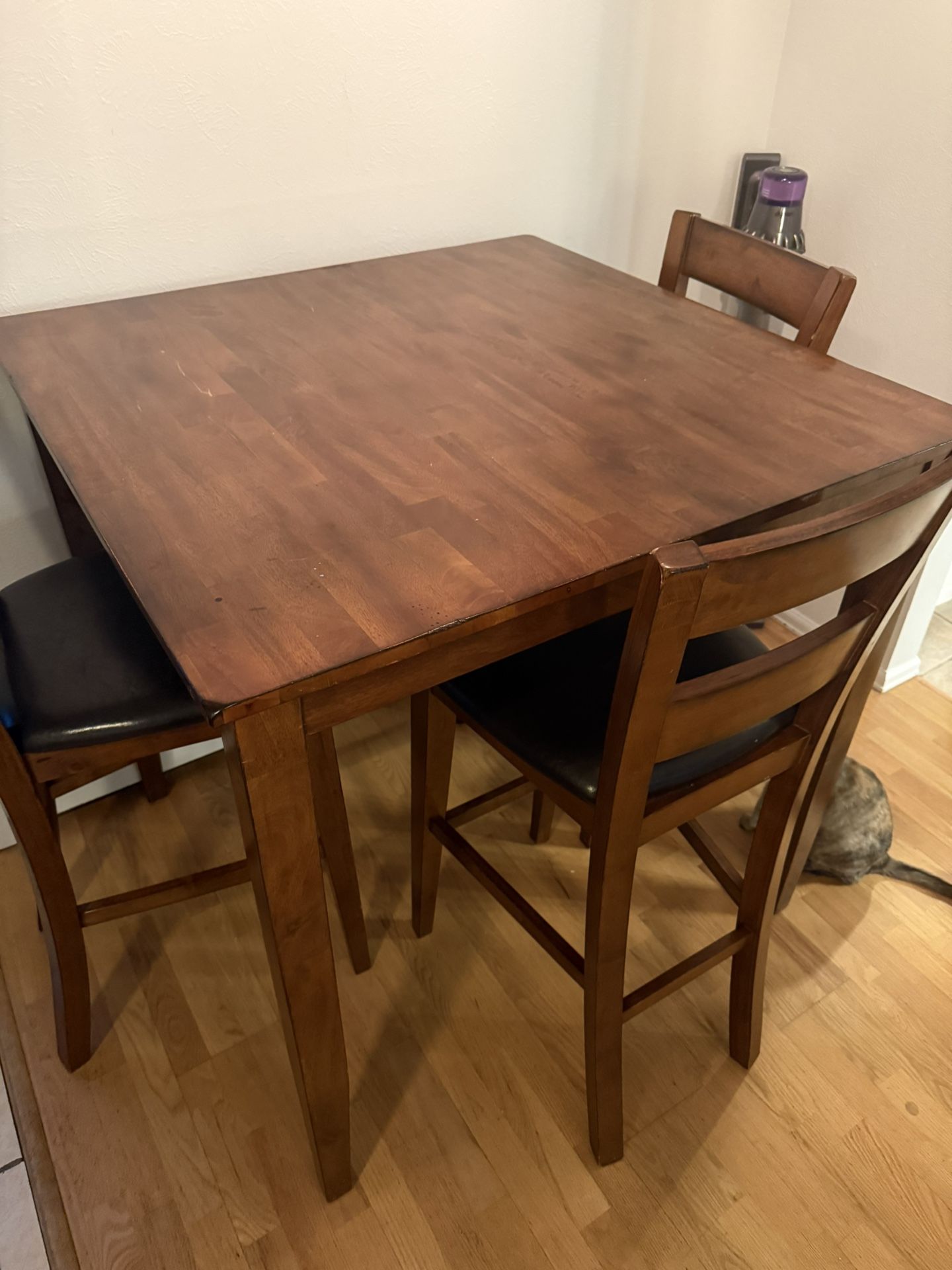 High Table with 4 Chairs