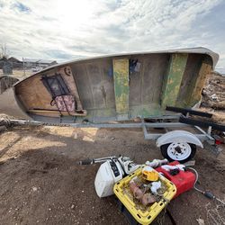 Aluminum vHull Boat