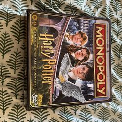 Harry Potter Monopoly (used One Time)