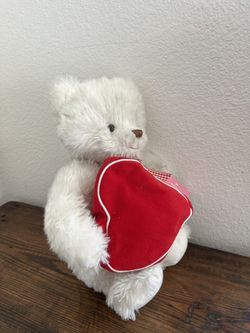 Bear Plush “From My Heart” Bear With Heart Bag