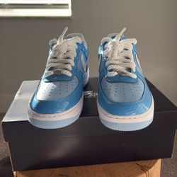 Air Force One Patent Light Blue 