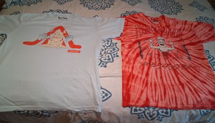 2 Rick & Morty T-Shirts XL $40 Dlls. Both
